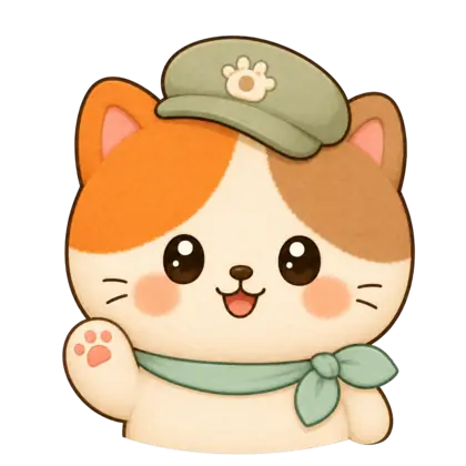분류를 돕는 삼색 고양이 모모